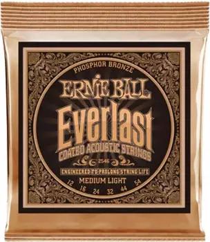 ERNIE BALL Everlast 2546 Phosphor akustische Gitarre Saiten 12-54
