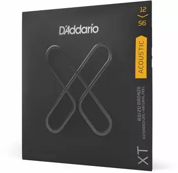 D'Addario XTABR1256 XT 80/20 Bronze Akustiksaiten 12-56