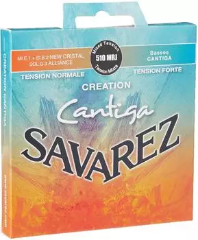 Savarez Creation Cantiga Klassikgitarre-Saiten Mixed Tension (510MRJ)