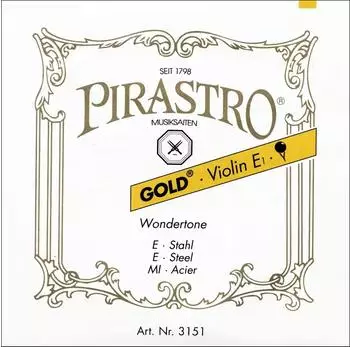 Pirastro Gold Label-Violine G-Saiten Knoten Ende