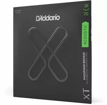 D'Addario XTAPB1670 XT Phosphor Bronze Bariton Akustik Medium 16-70