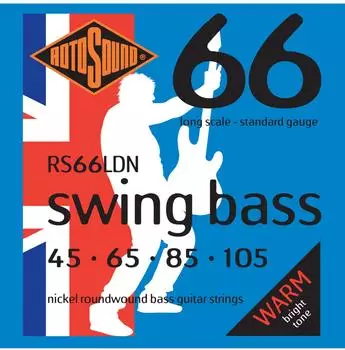Rotosound RS66LDN Swing Bass 66 lange Mensur Standard 45-105