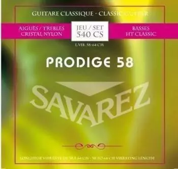 Savarez Prodige Klassikgitarren-Saiten Nylon 3/4-7/8 (540CSW)