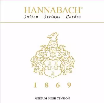 Hannabach Serie 1869 Carbon/Gold Klassikgitarre Basssaiten 3er-Satz MHT (18697MHT)
