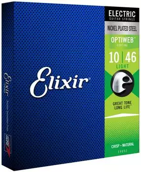 Elixir Strings Optiweb E-Gitarren-Saiten, light, .010-.046 (19052)