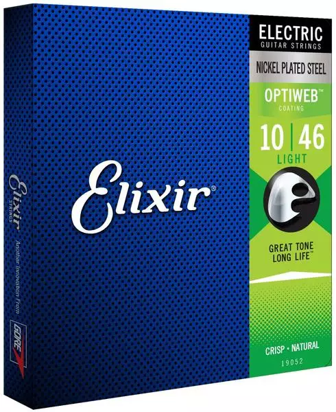 Elixir Strings Optiweb E-Gitarren-Saiten, light, .010-.046 (19052)