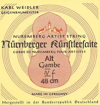 Savarez Gambe-Saiten F4 Kupfer umsponnen (BFC210)