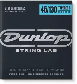 Jim Dunlop Nickel Plated Bass Saiten 5-saitig 45-130 Tapered (DBN45130T)