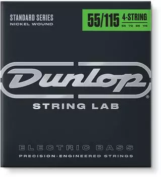 Jim Dunlop Nickel Wound Bass-Saiten Extra Heavy 4-saitig .055-.115 (DBN55115)