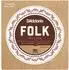 D'Addario EJ33 Folk Nylon Gitarrensaiten 80/20 Bronze, Ball End (EJ33)