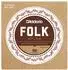 D'Addario EJ33 Folk Nylon Gitarrensaiten 80/20 Bronze, Ball End (EJ33)