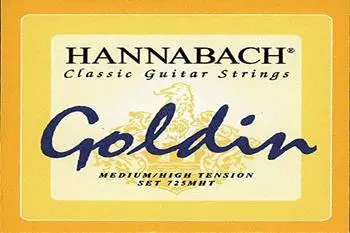 Hannabach Goldin 725 Carbonsaiten Diskantsatz medium/high (7258MHT)