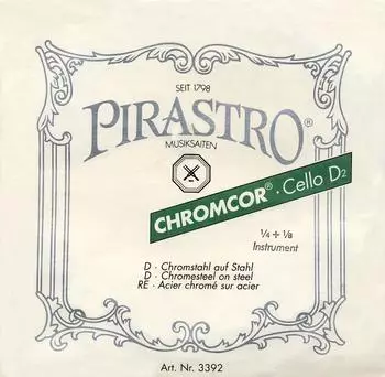 Pirastro Chromcor Cello-Saitensatz 1/4-1/8, Chromstahl (339060)