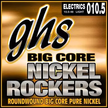 GHS Big Core Nickel Rockers E-Gitarrensaiten, Light (BCL)