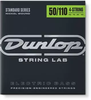 Jim Dunlop Basssaiten Nickel 4-Saiten 50-110 Long Scale (DBN50110)