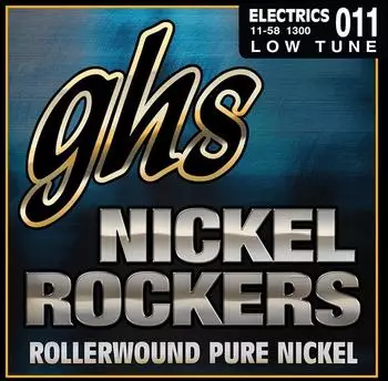 GHS Nickel Rockers Rollerwound E-Gitarrensaiten 11-58 (1300)