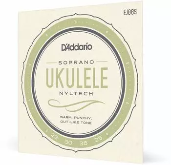 D'Addario EJ88S Nyltech Saiten für Sopran-Ukulele (EJ88S)