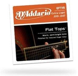 D'Addario EFT15 Flat Tops Saitensatz