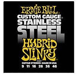 ERNIE BALL Stainless Steel Hybrid Slinky .009 - .046