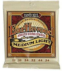 Ernie Ball ERNIE BALL Earthwood Medium Light .012 - .054 Acoustic 80/20 Bronze