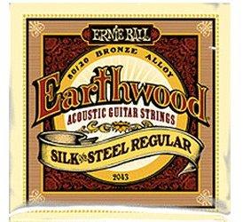 Ernie Ball ERNIE BALL Earthwood Silk & Steel Regular .013 - .056 Acoustic 80/20 Bronze