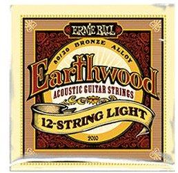 ERNIE BALL Earthwood 12-string Light .009 - .046 Acoustic 80/20 Bronze