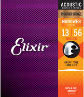 Elixir 3313216102, Elixir 16102 Nanoweb Acoustic Ph Bronze 13-56