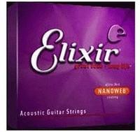 Saitensatz Elixir 11102 Nanoweb 80/20 Medium