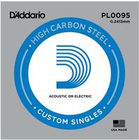 D'Addario PL0095, D'Addario PL0095 Plain Einzelsaite