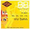 Rotosound 682.100, Rotosound Bass Saiten RS88LD, 4er 65-115 Tru Bass 88, Black...