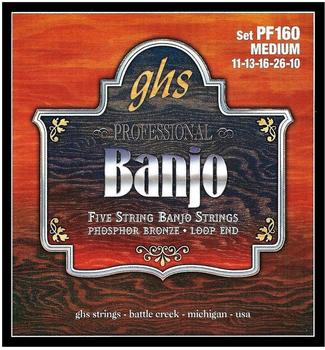 GHS PF160 5-String Banjo Set