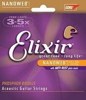 Elixir 3313216182, Elixir 16182 Nanoweb Acoustic Ph Bronze 13-53 HD