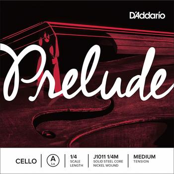 D'Addario J1011-1/4M Prelude Cello A Einzelsaite 1/4 Medium