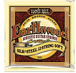 Ernie Ball ERNIE BALL Earthwood Silk & Steel 12-string Soft .009 - .046 Acoustic 80/20 Bronze