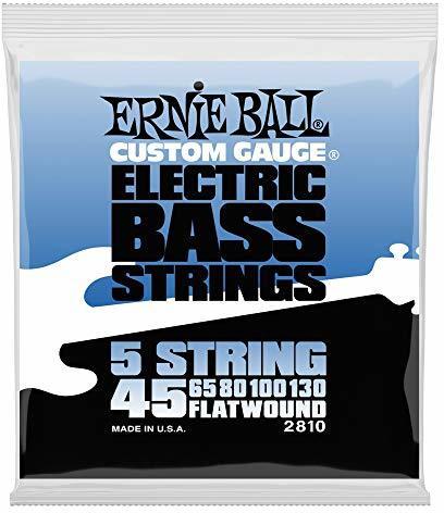 Ernie Ball ERNIE BALL Flatwound Bass 5-string .045 - .130