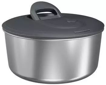Zyliss Salatschleuder EASY SPIN S Edelstahl Seilzug-Mechanismus 23 cm schwarz