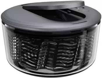 Zyliss Swift Dry Salatschleuder in schwarz, 23 cm