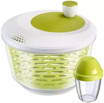 Westmark Spinderella Salatschleuder-Set 4,4l + Sch&uuml;ttelbecher 0,25l (243022E7)