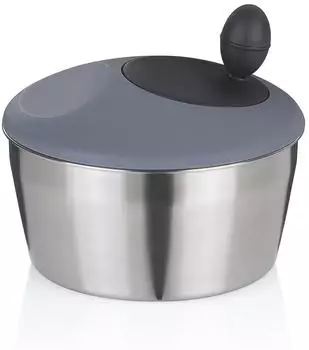 Kela Romy Salatschleuder Edelstahl 18/10, 4,0l, 24,5cm&Oslash; (12149)