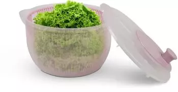 Gerster ProHome Salatschleuder 2,7 Liter &Oslash;20 cm Rosa