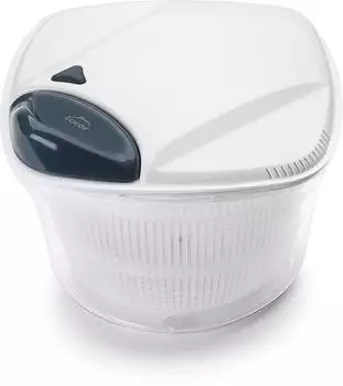 Lacor Salatschleuder mit Griff 700rpm, 26x20cm, wei&szlig; (61403)