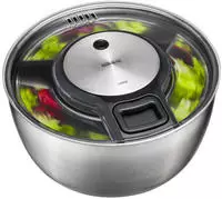 GEFU Salatschleuder "SPEEDWING" Edelstahl, &Oslash; 27 cm, Inhalt 5 Liter