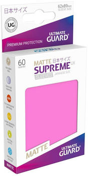 Ultimate Guard Supreme UX Sleeves Japanese Size Matte Pink (60)