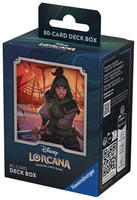 Ravensburger 11098628, Ravensburger Lorcana: Mythen - Deck Box Mulan 80+