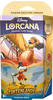 Ravensburger Disney Lorcana: Die Tintenlande Starter Deck Rubin Saphir