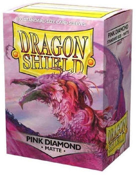 Dragon Shield Sleeves Pink Diamond Matte 100