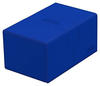 Ultimate Guard Twin Flip'n'Tray 160+ XenoSkin Monocolor Bleu (35980961) Blau