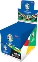 Topps Offizielle EURO 2024 Sticker Collection - Full Box (100 Pakete) 6 Aufkleber pro