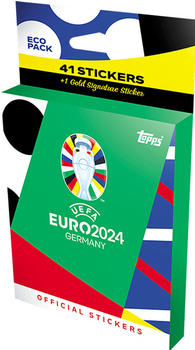 Topps UEFA Euro 2024 Official Sticker Collection - Eco Pack