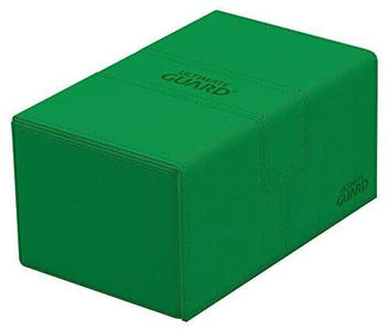 Ultimate Guard Twin Flip'n'Tray 160+ XenoSkin Monocolor gr&uuml;n (UGD011238)